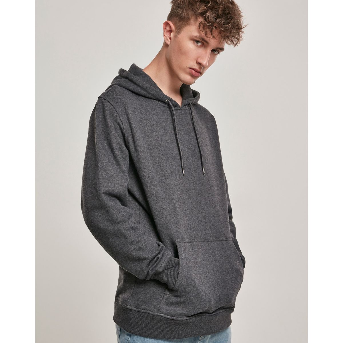 Urban Classics Basis Hoodie Koksgrå