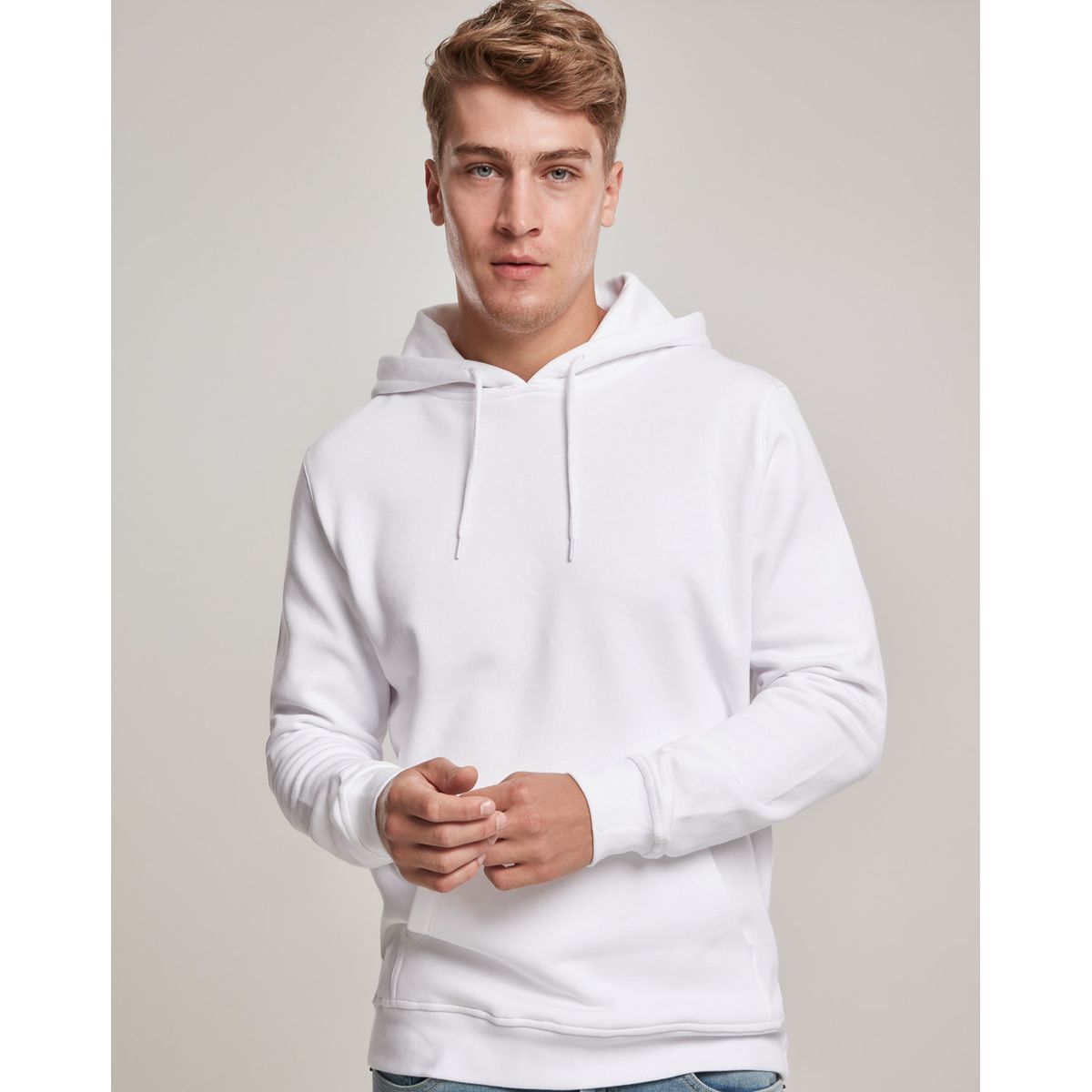 Urban Classics Organic Basic Hoody White 4XL