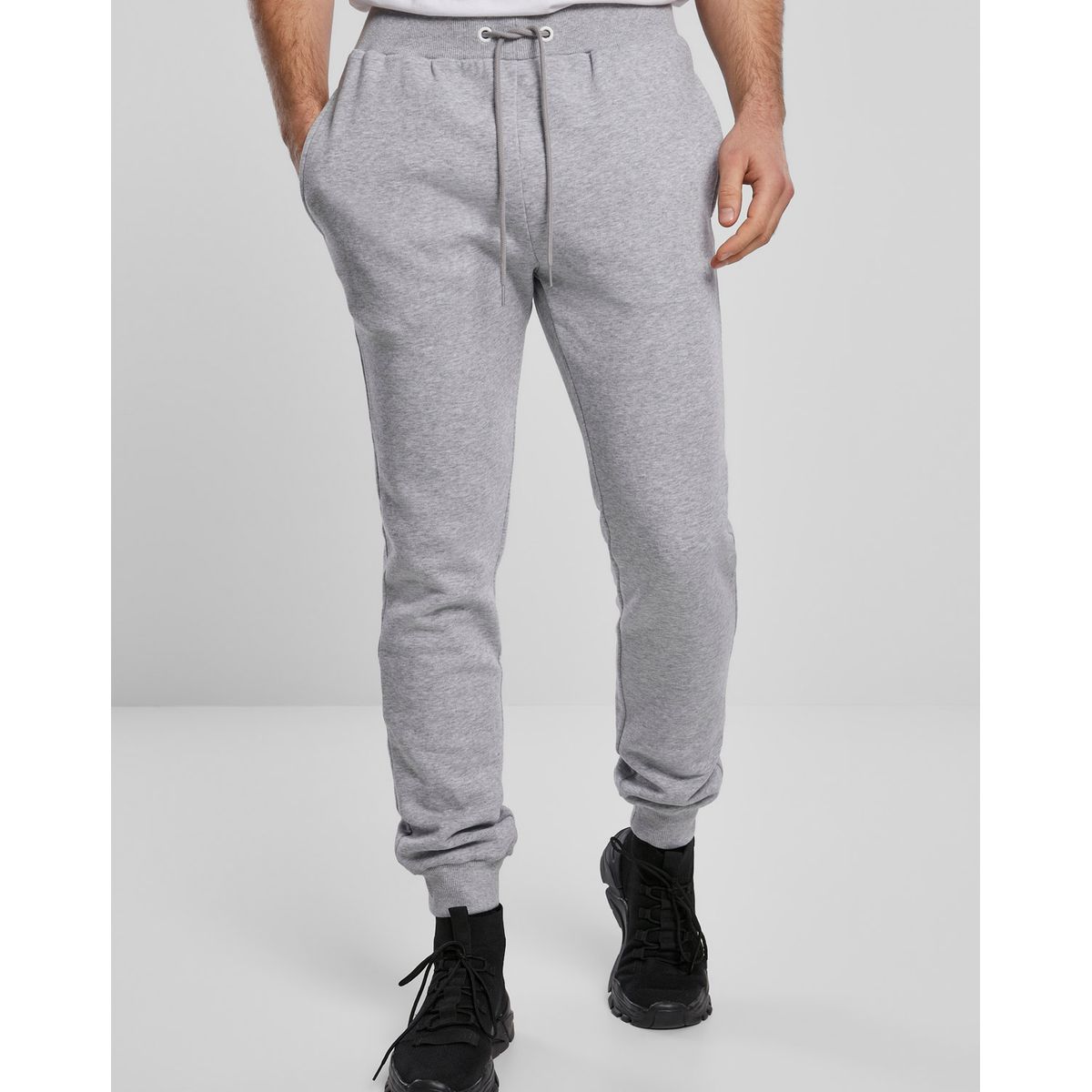 Urban Classics Økologiske Basis Sweatpants Grå