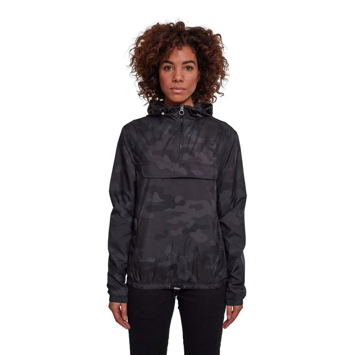 Urban Classics Camouflage Anorak Dark Camo M