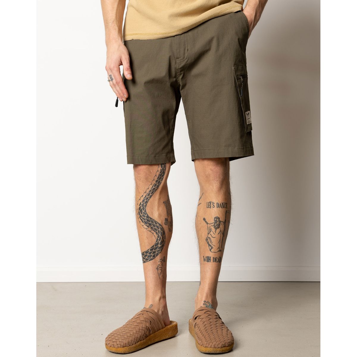 Fat Moose Pavement Ripstop Shorts Army Grøn