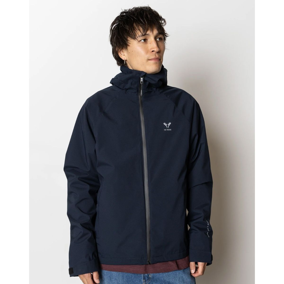 Fat Moose Sky Shell Vinterjakke Navy