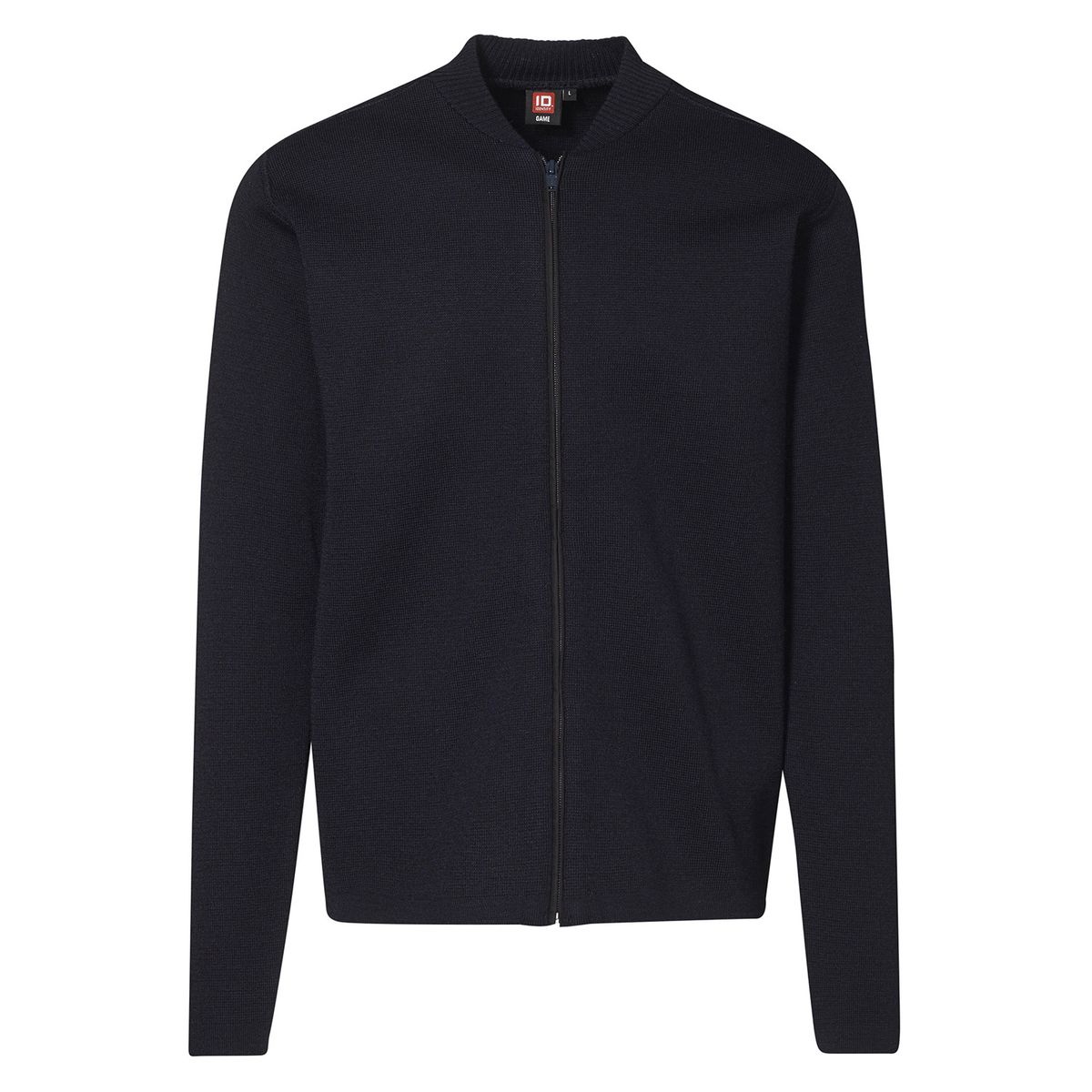 ID Cardigan m. Lynlås Navy