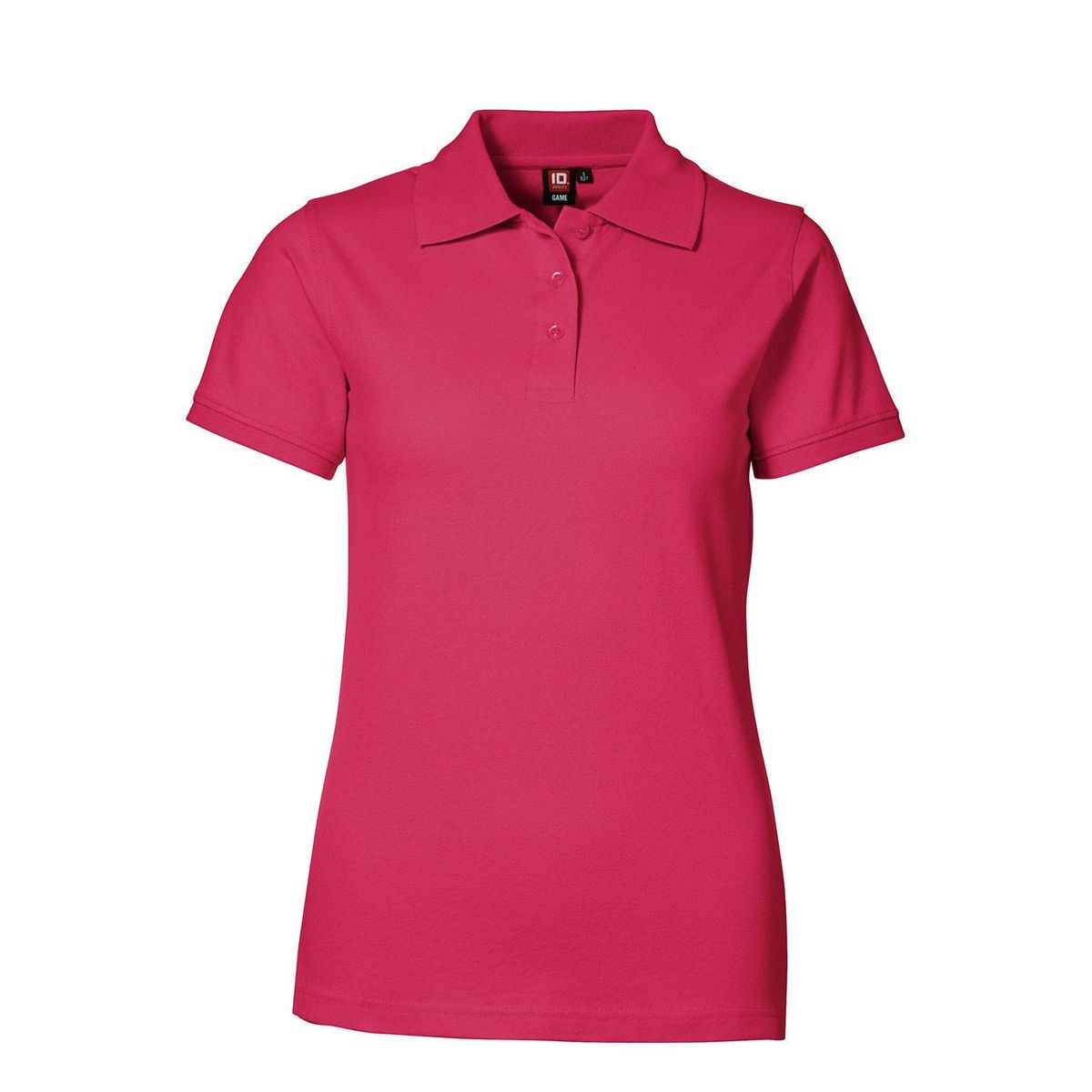 ID Feminin Stretch Polo Trøje Cerise