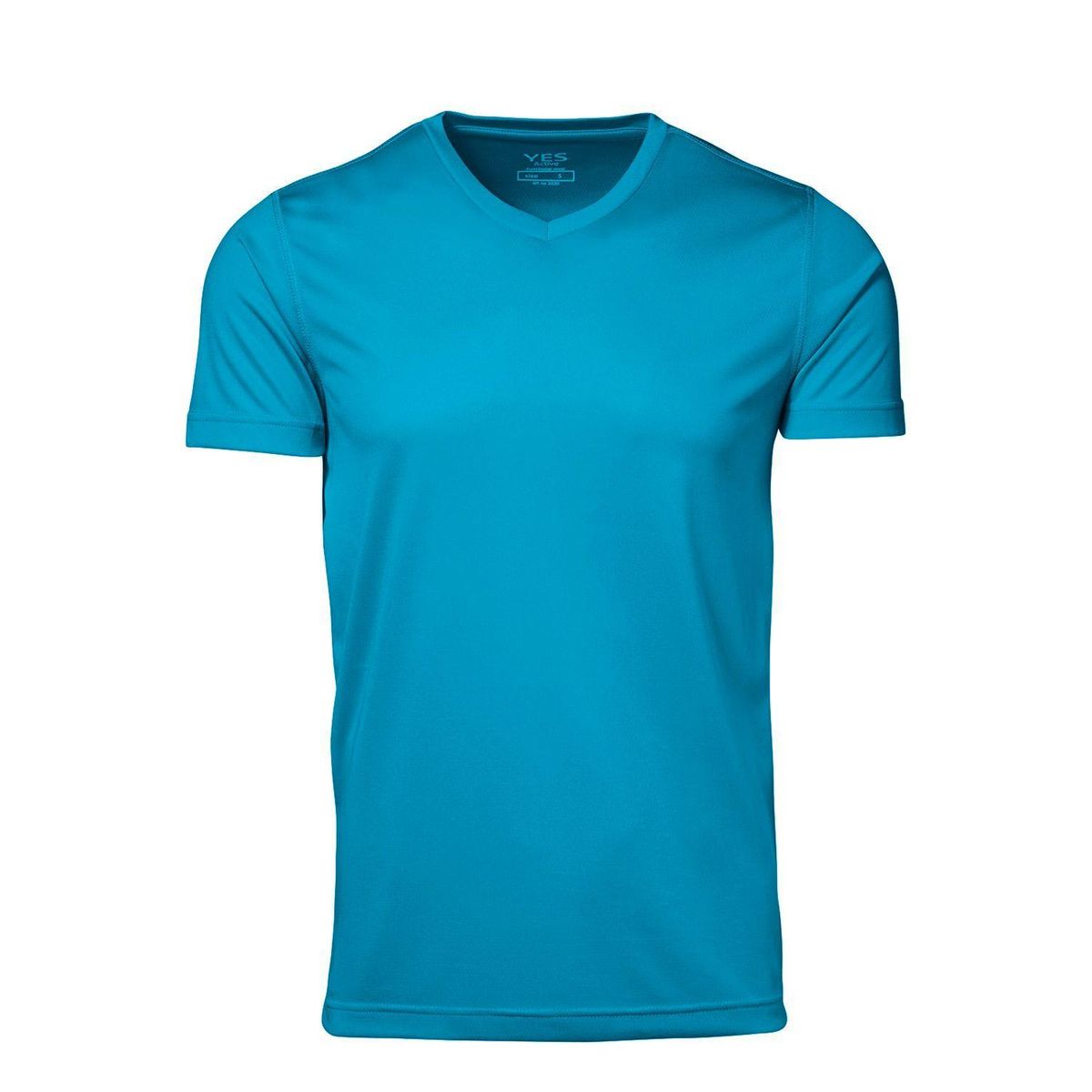 ID YES Svedtransporterende T-Shirt Cyan