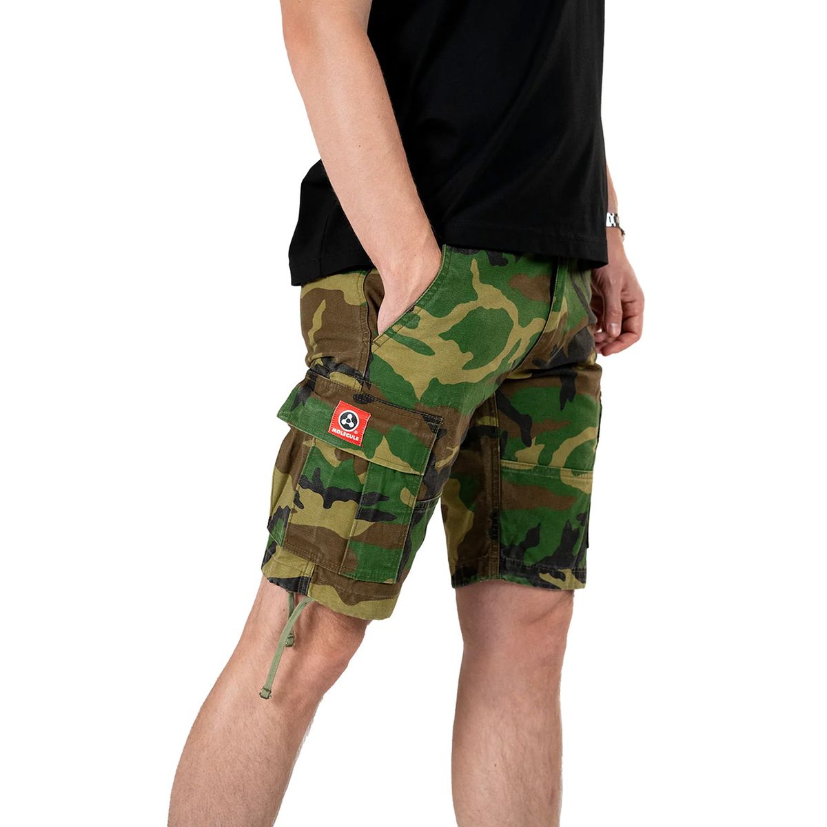 Molecule Shortcuts Cargo Shorts Woodland