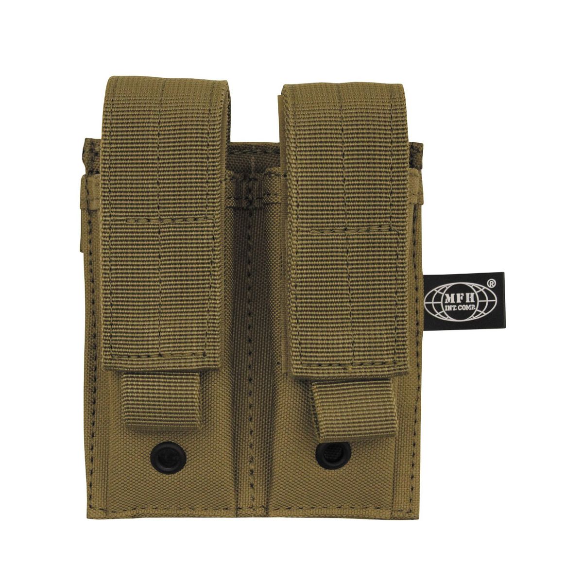 MFH Double Pouch pouch Coyote Brun