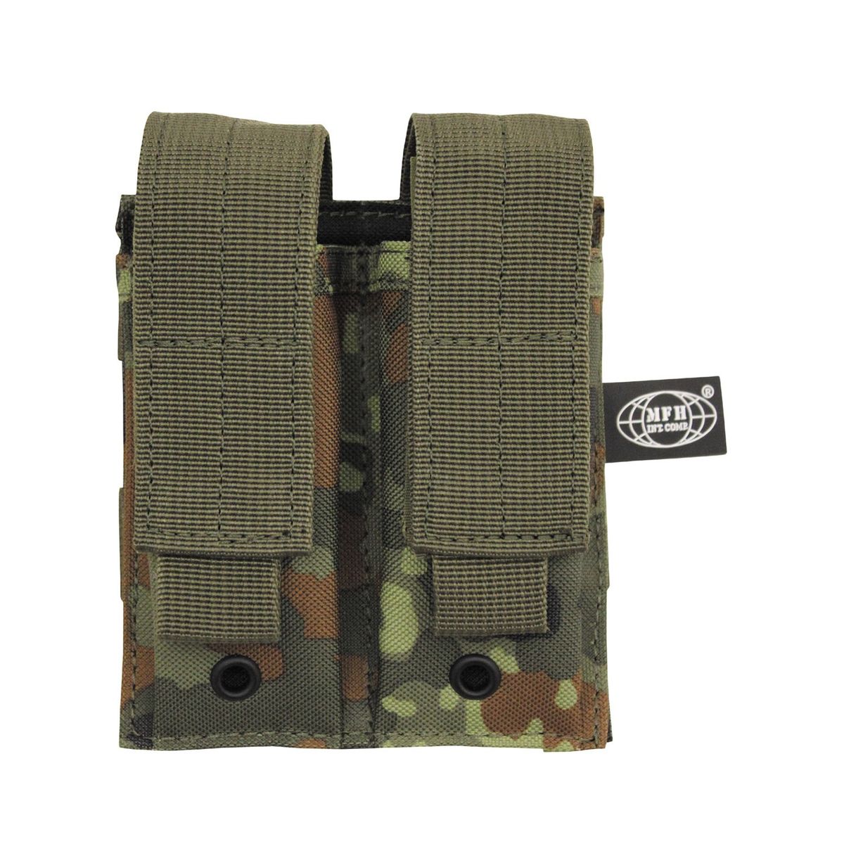 MFH Double Pouch pouch BW Flecktarn