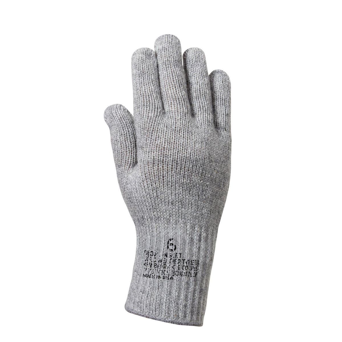 Rothco G.I. Wool Gloves Grey