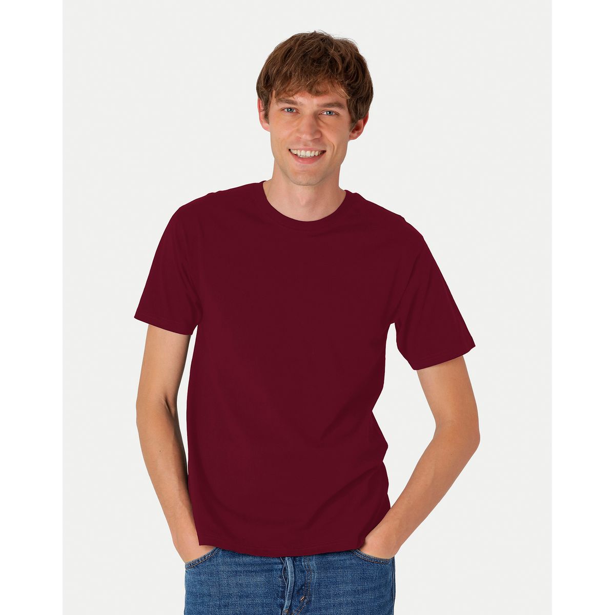 Neutral Classic T-Shirt Bordeaux