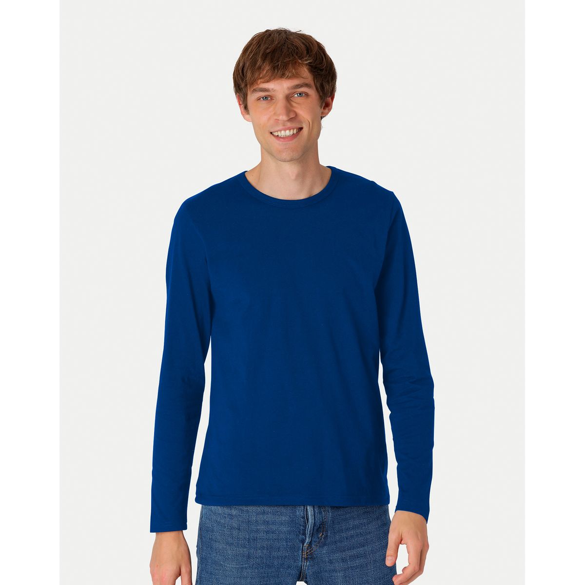 Neutral Organic - Mens Long Sleeve T-shirt Royal