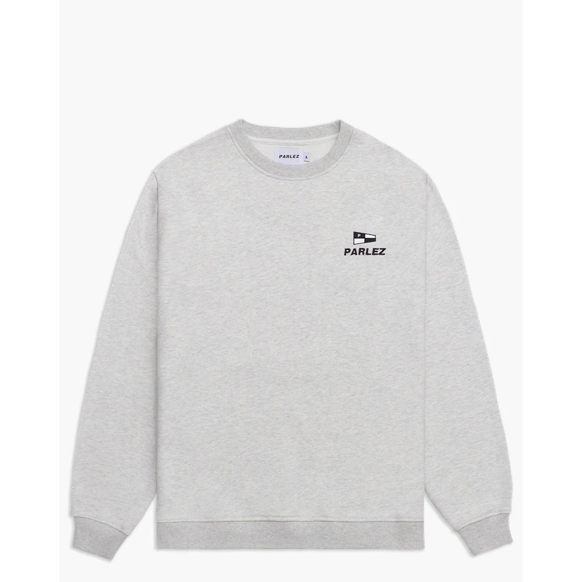 Parlez Tradewinds Crewneck m. Rund hals Grå