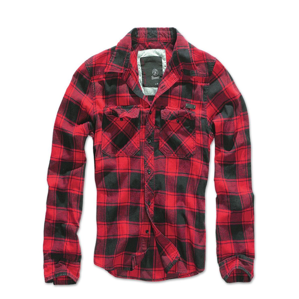 Brandit Check Shirt Red / black checkered