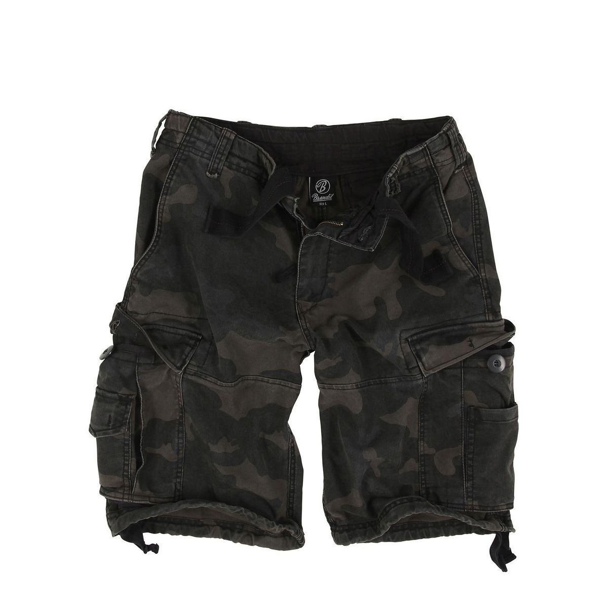 Brandit Vintage Cargo Shorts Dark Camo