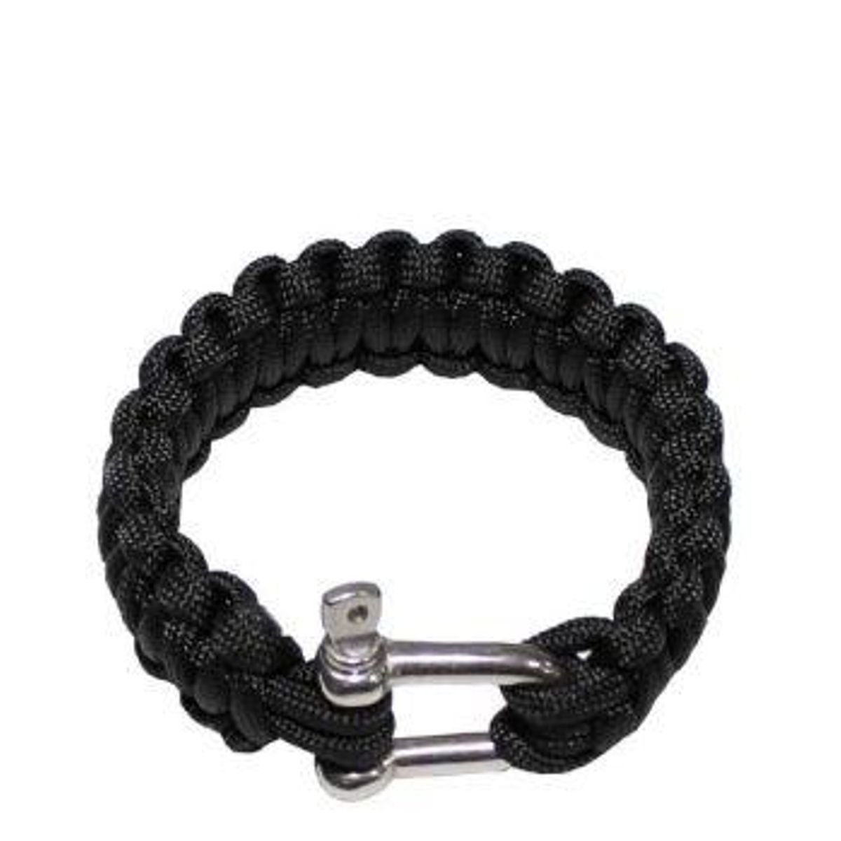 MFH Paracord Armbånd m. Lås Sort