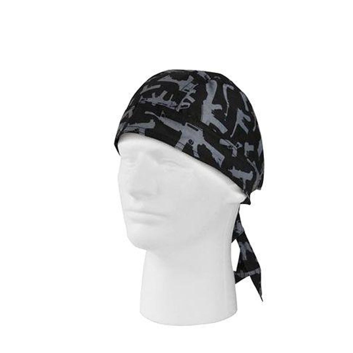 Rothco Bandana - Gunprint Black w. silver gunprint