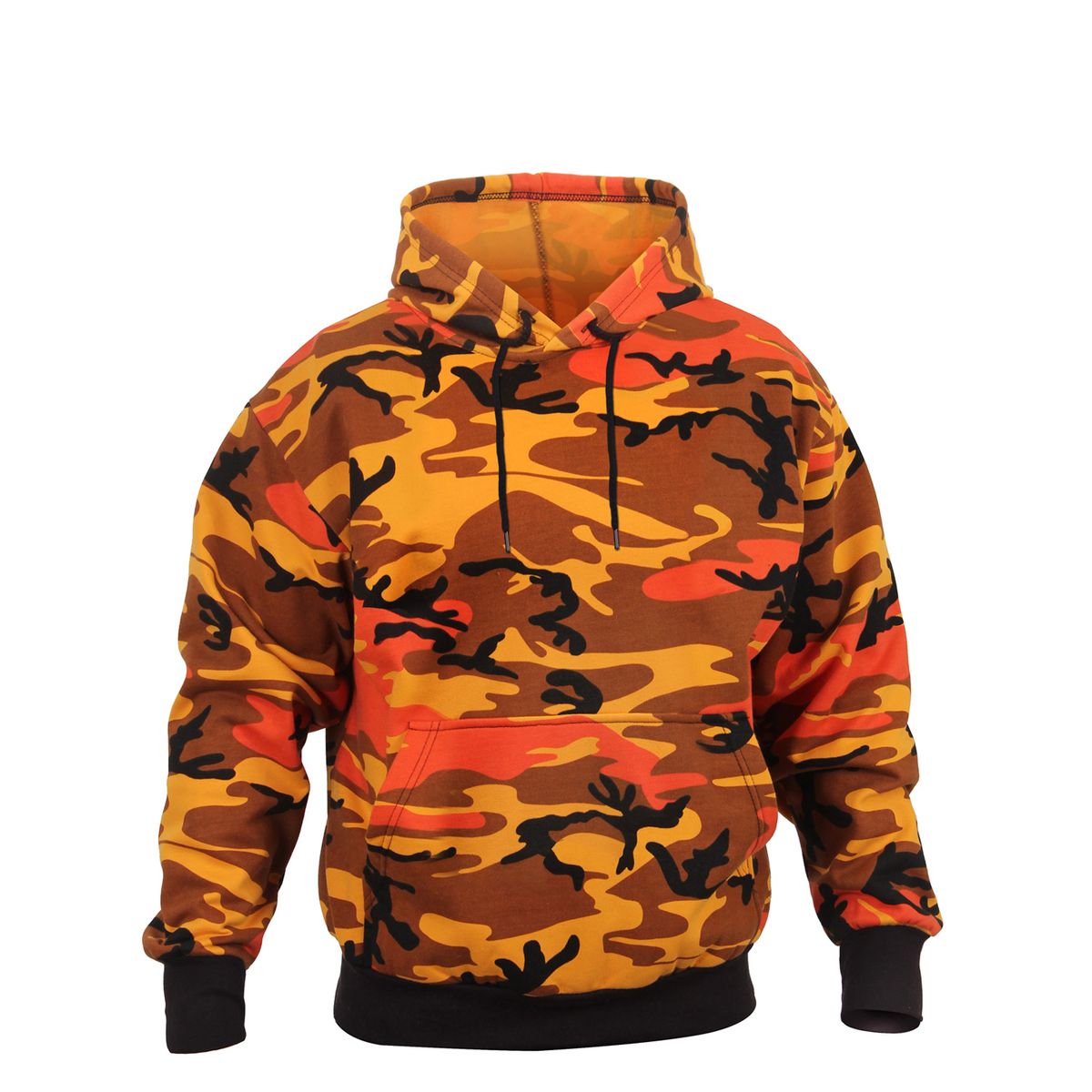 Rothco Camouflage Hoodie Orange Camo