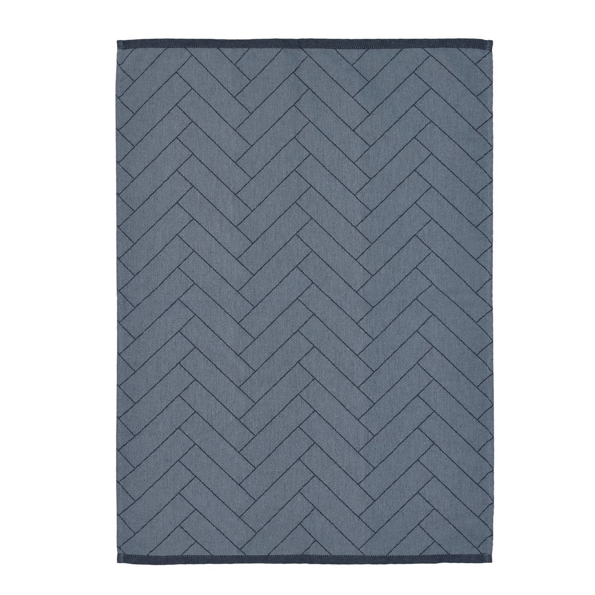 Södahl Viskestykke Tiles, Indigo