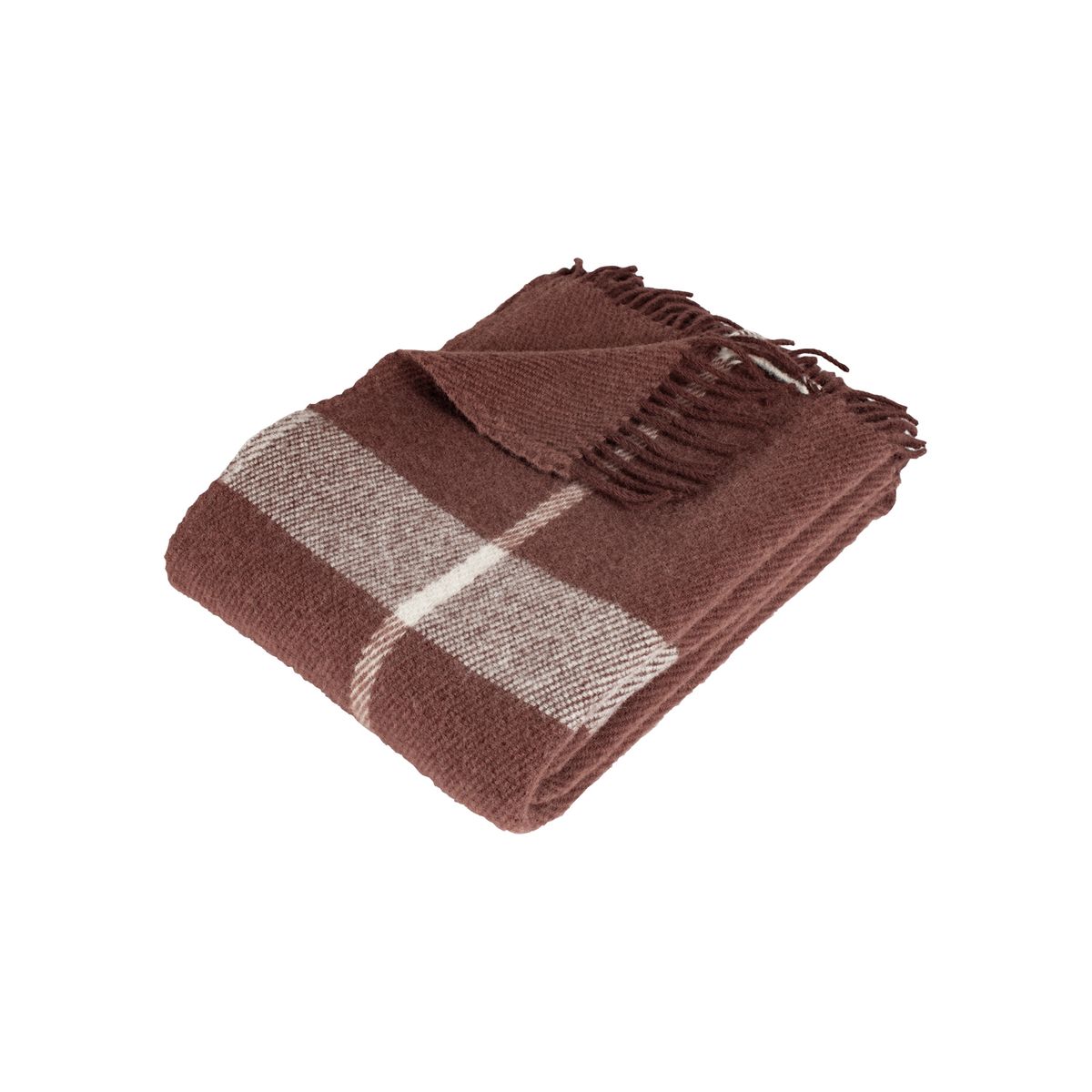 Arctic Uldplaid Toke, Cognac