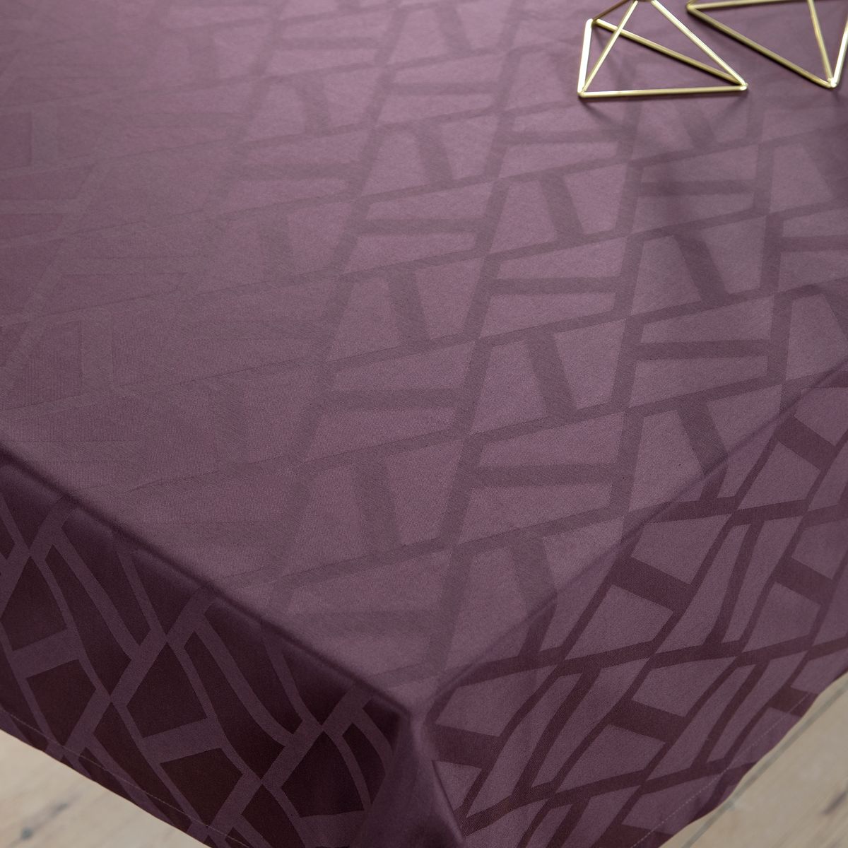 Compliments Stofserviet Damask Ice, Aubergine