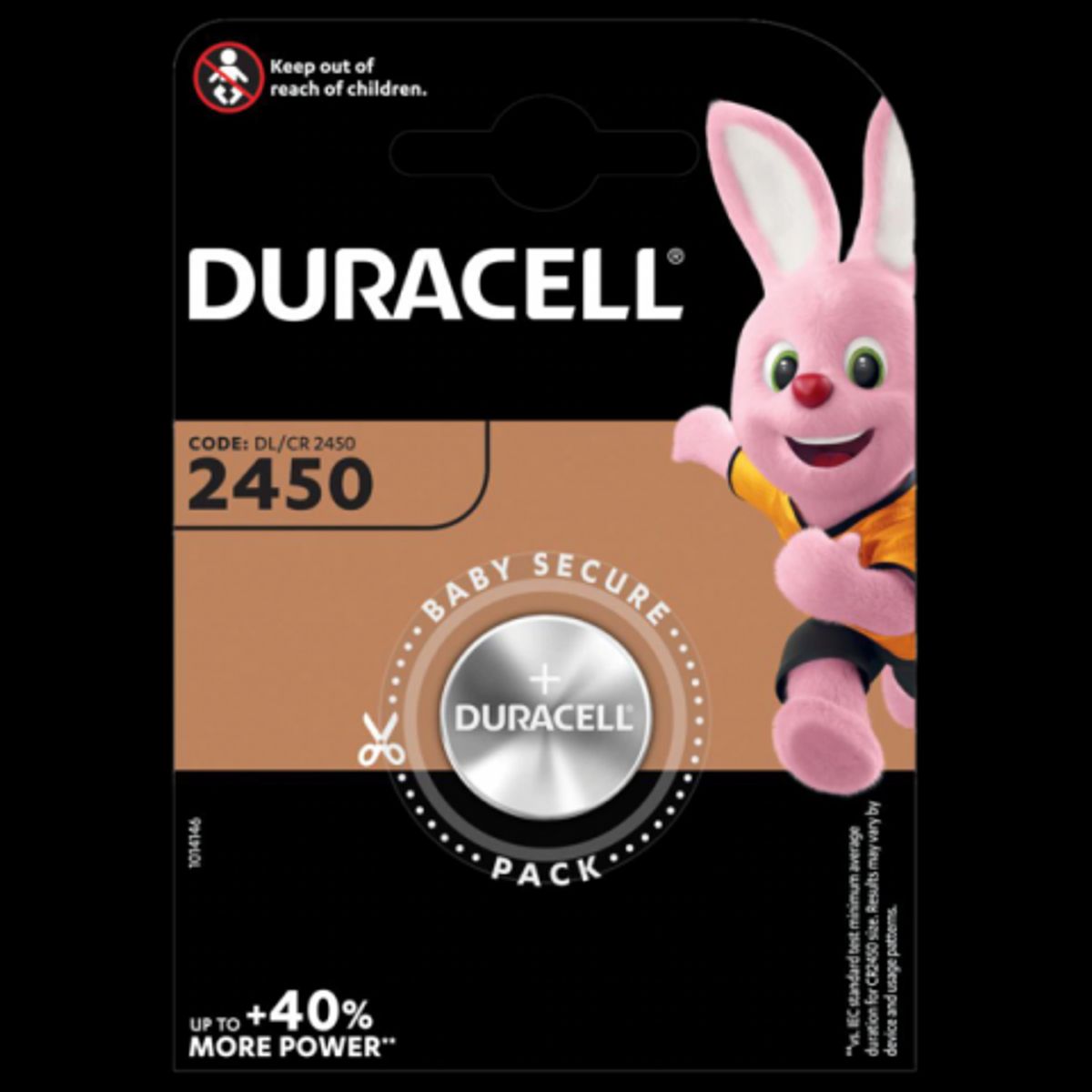 DURACELL DL2450 / CR2450 knapcelle batteri (1 stk.)