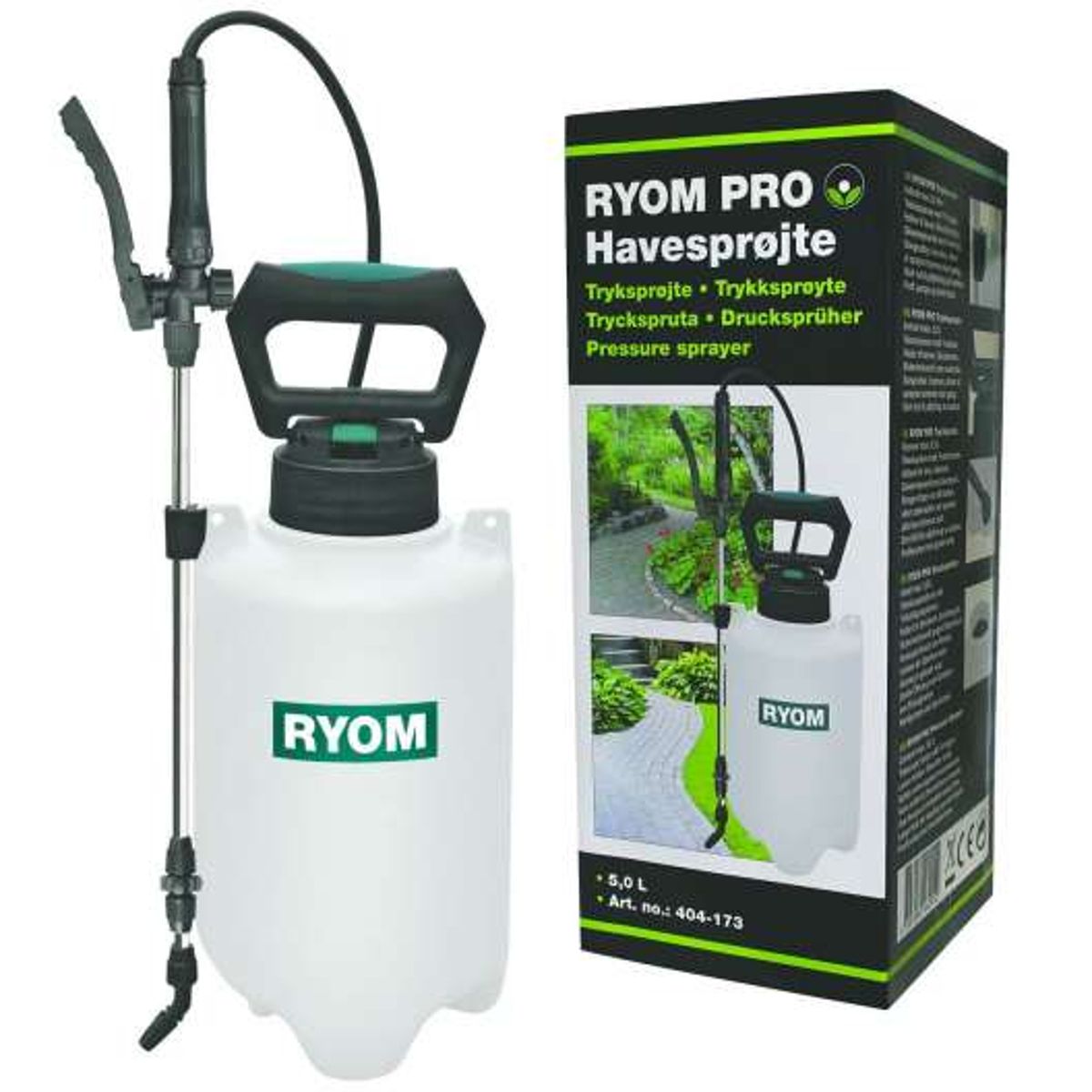 Tryksprøjte RYOM PRO 5 ltr