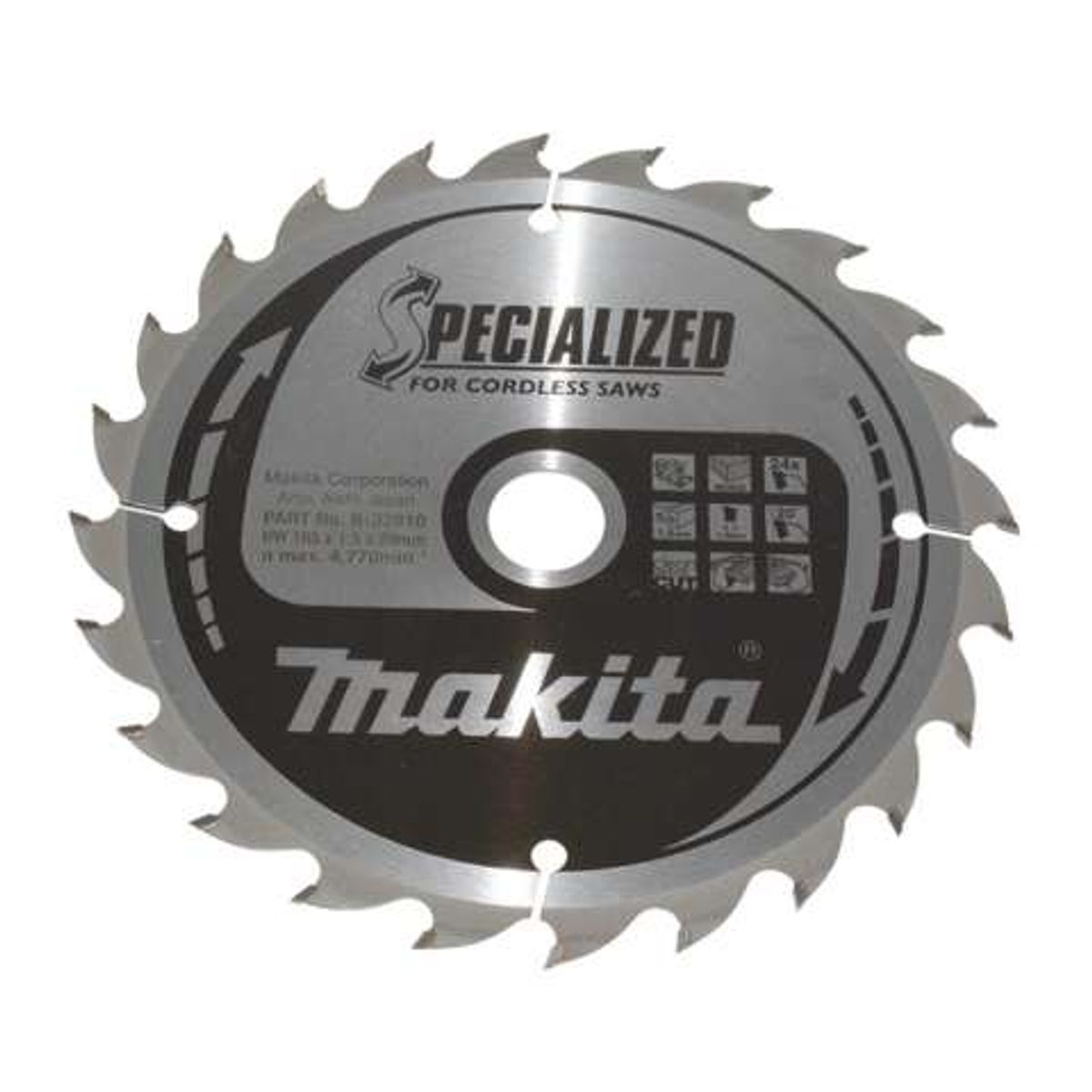 MAKITA HM-SAVKLINGE 165X20X24T SPECIALIZED