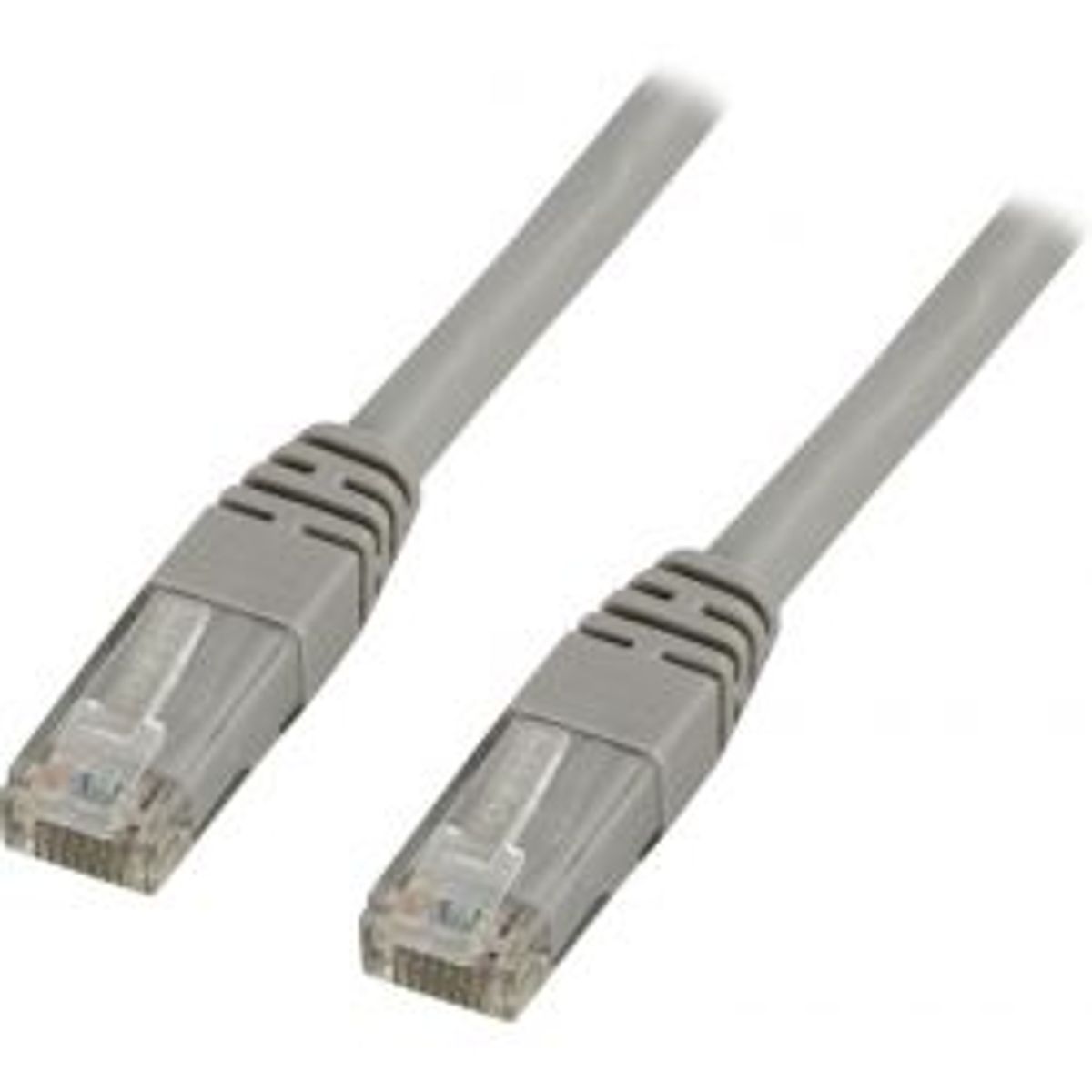 Deltaco U/utp Cat5e Patch Cable 1m, 100mhz, Grey - Ledning