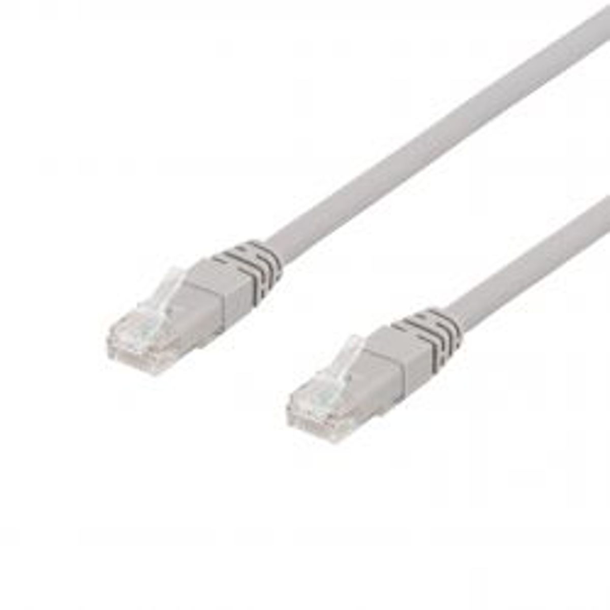 Deltaco U/utp Cat6a Patch Cable 15m 500mhz Grey - Ledning