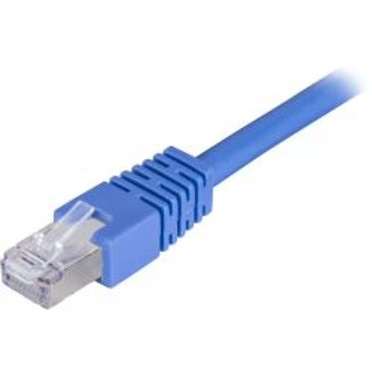 Deltaco F/utp Cat6 Patch Cable 1m, Blue - Ledning