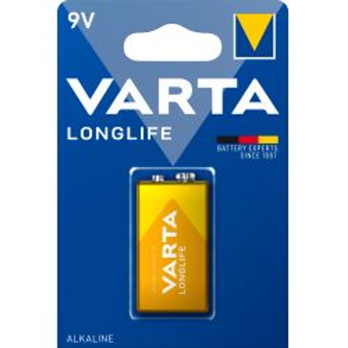 Varta Longlife 9v 1 Pack (b) - Batteri