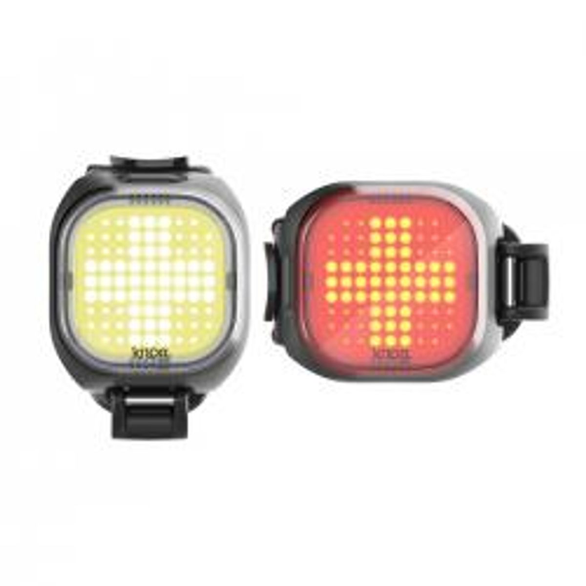 Knog Blinder Mini Cross Twinpack Black Lygtesæt