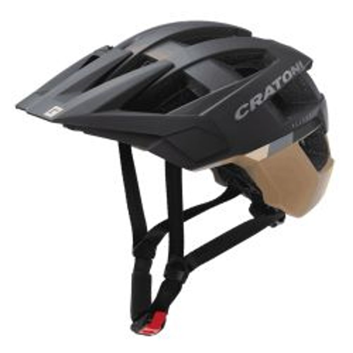 Cratoni Allset - Dark-sand matt - Str. S-M (54-58 cm) - Cykelhjelm