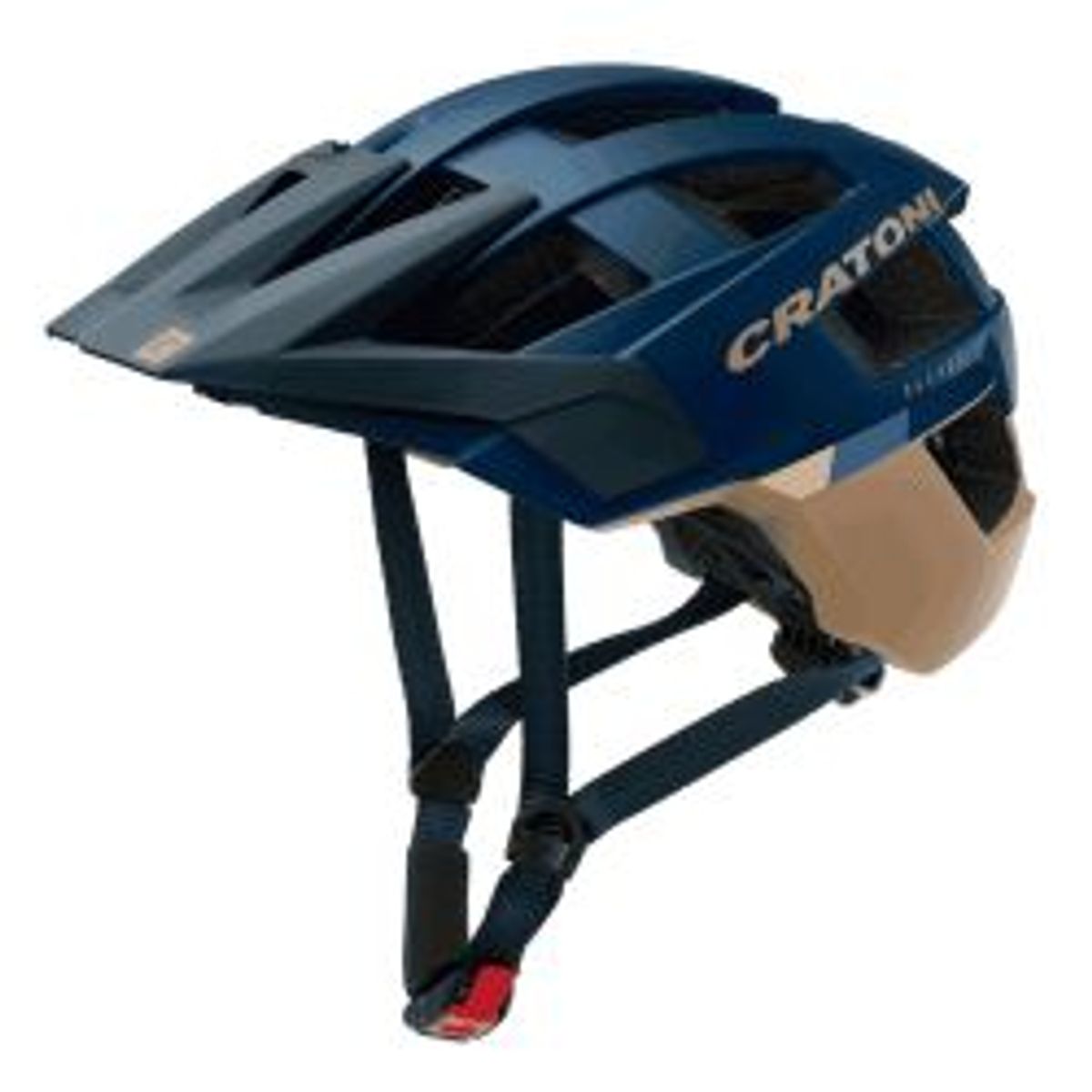 Cratoni Allset - Darkblue-sand matt - Str. M-L (58-61 cm) - Cykelhjelm