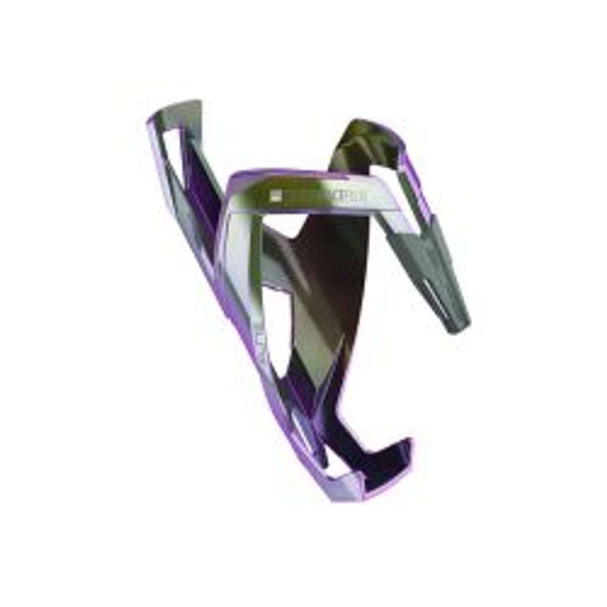 Elite Bottle Cage Custom Race+ Shiny Green Violet - Flaskeholder