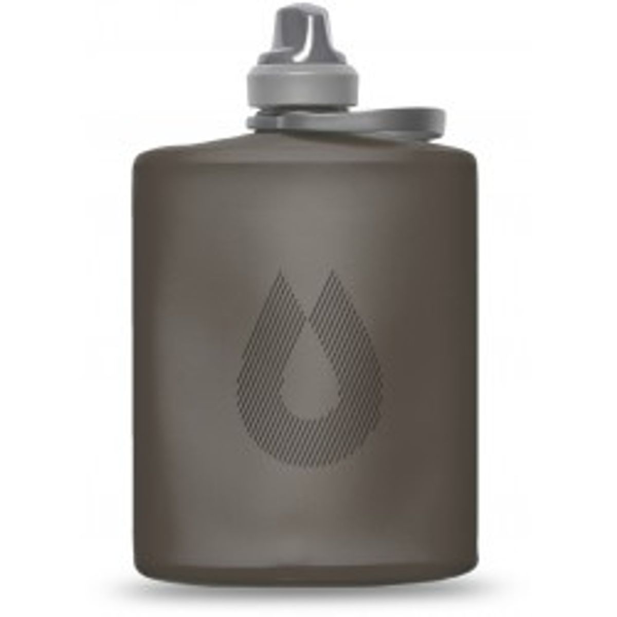 Hydrapak Stow Bottle 500ml Mammoth Grey - Drikkeflaske