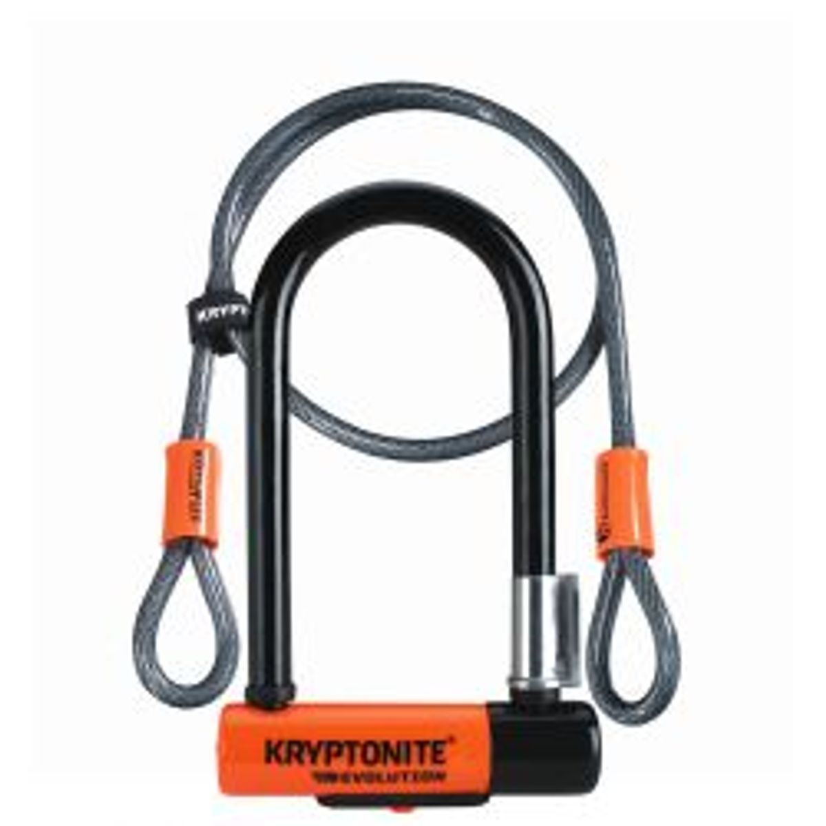 Kryptonite U-lock Evo Mini7 120cm Kabe Vf Bøjlelås 8.3x17.8cm Med Kabel - Cykellås