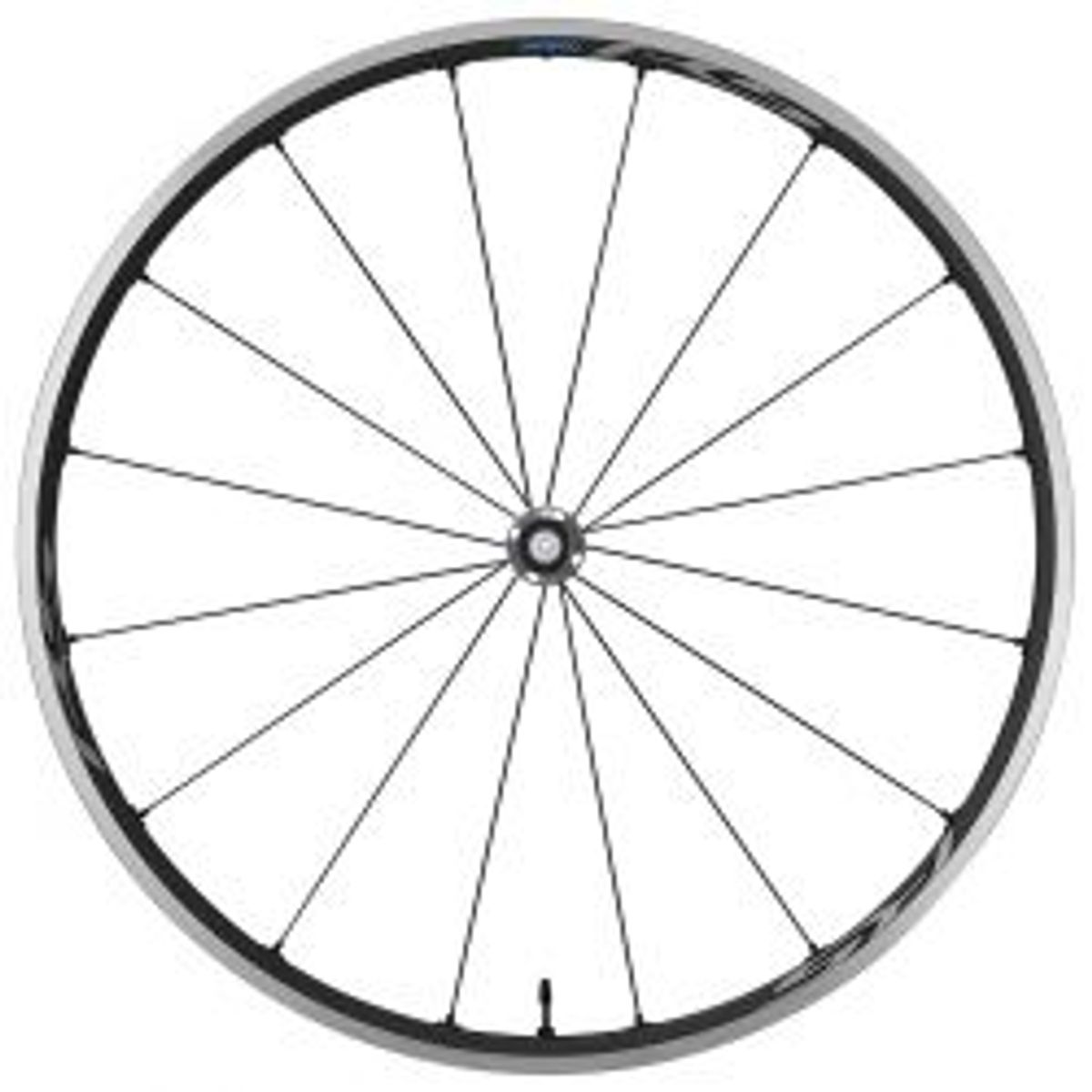 Shimano Forhjul Mørkegrå Wh-rs500-tl-f Tubeless Qr - Cykelhjul