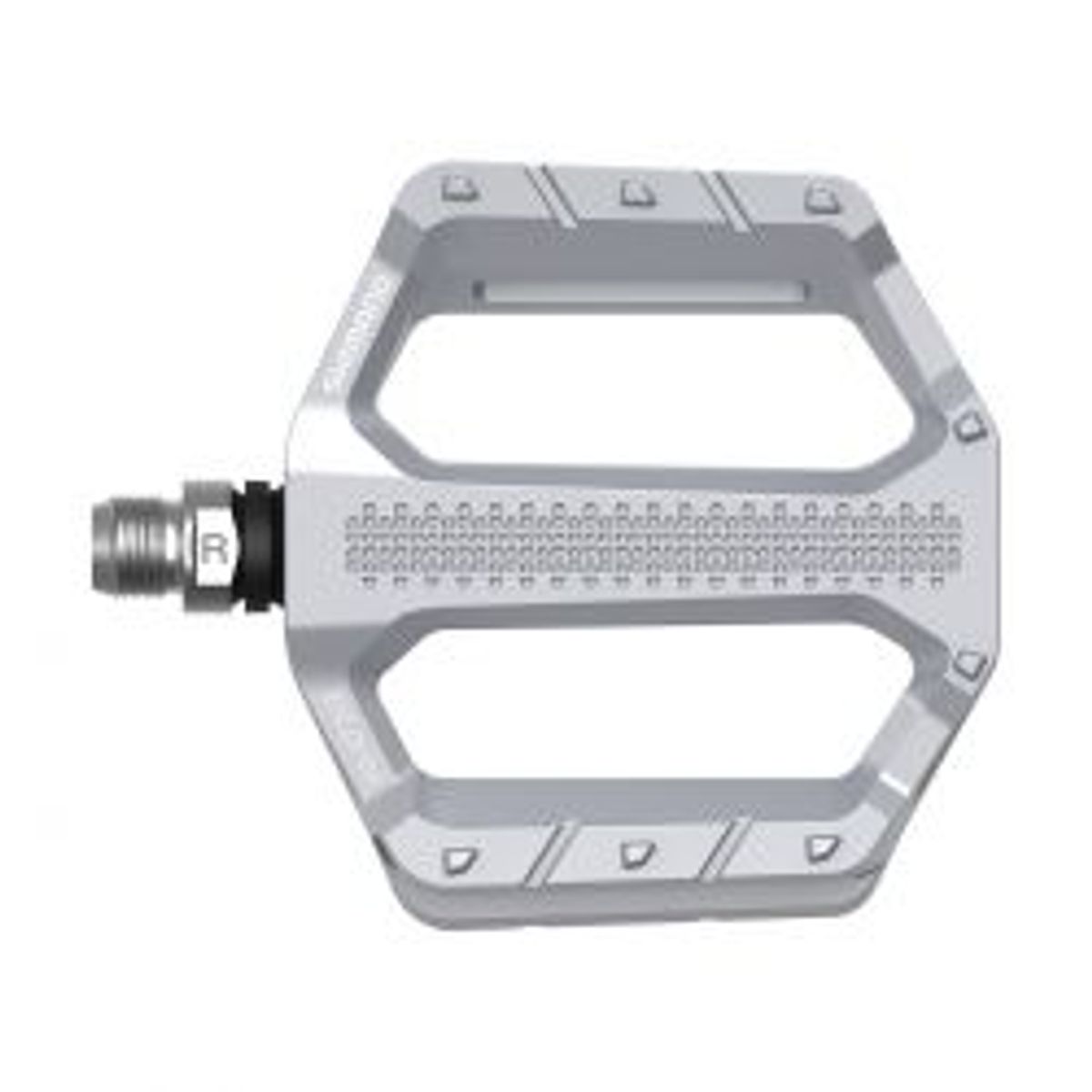 Shimano Pedal Flat For Explorer Pd-ef202 Silver - Cykelpedal