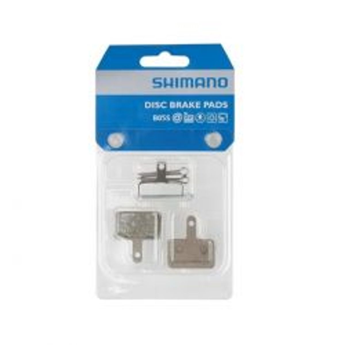 Shimano Skivebremseklods B05s Resin Incl Spring/split Pin 1 Pair - Cykel skivebremseklods