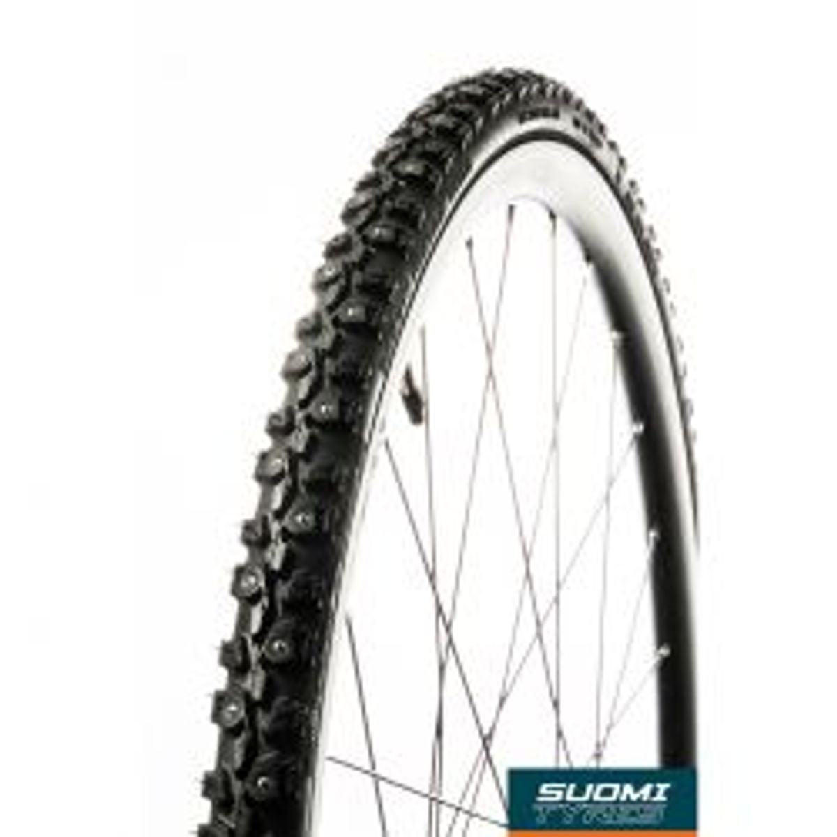 Suomi Tyres Tyre Skinny Freddie W104 Studs 30-622 Studded Tyre - Cykeldæk