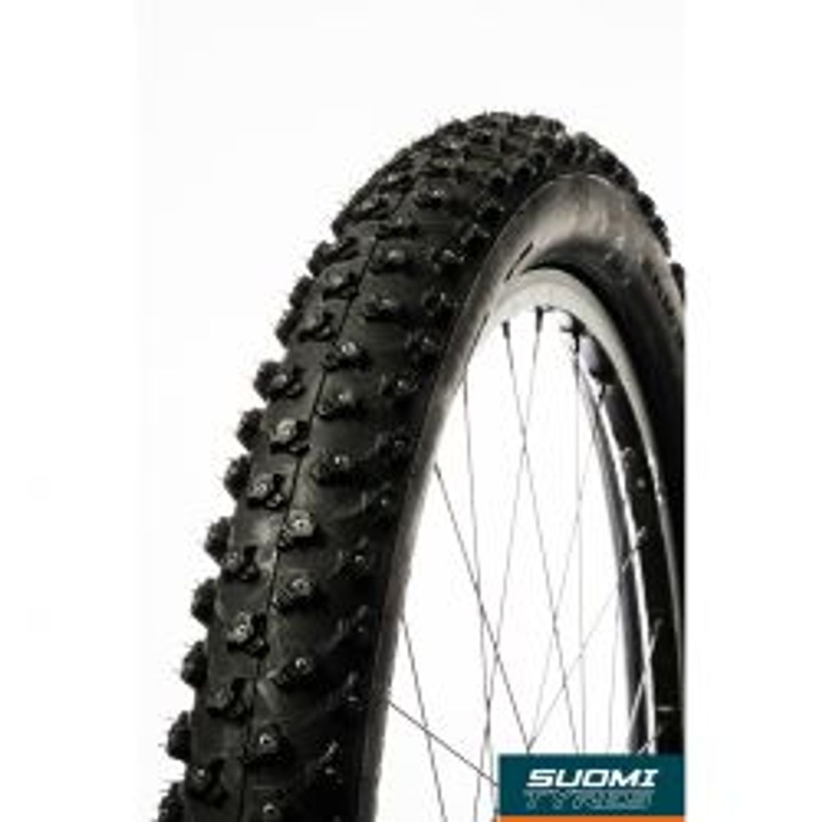 Suomi Tyres Studded Tyre Fat Freddie W348 27.5 X 3.0 - Cykeldæk