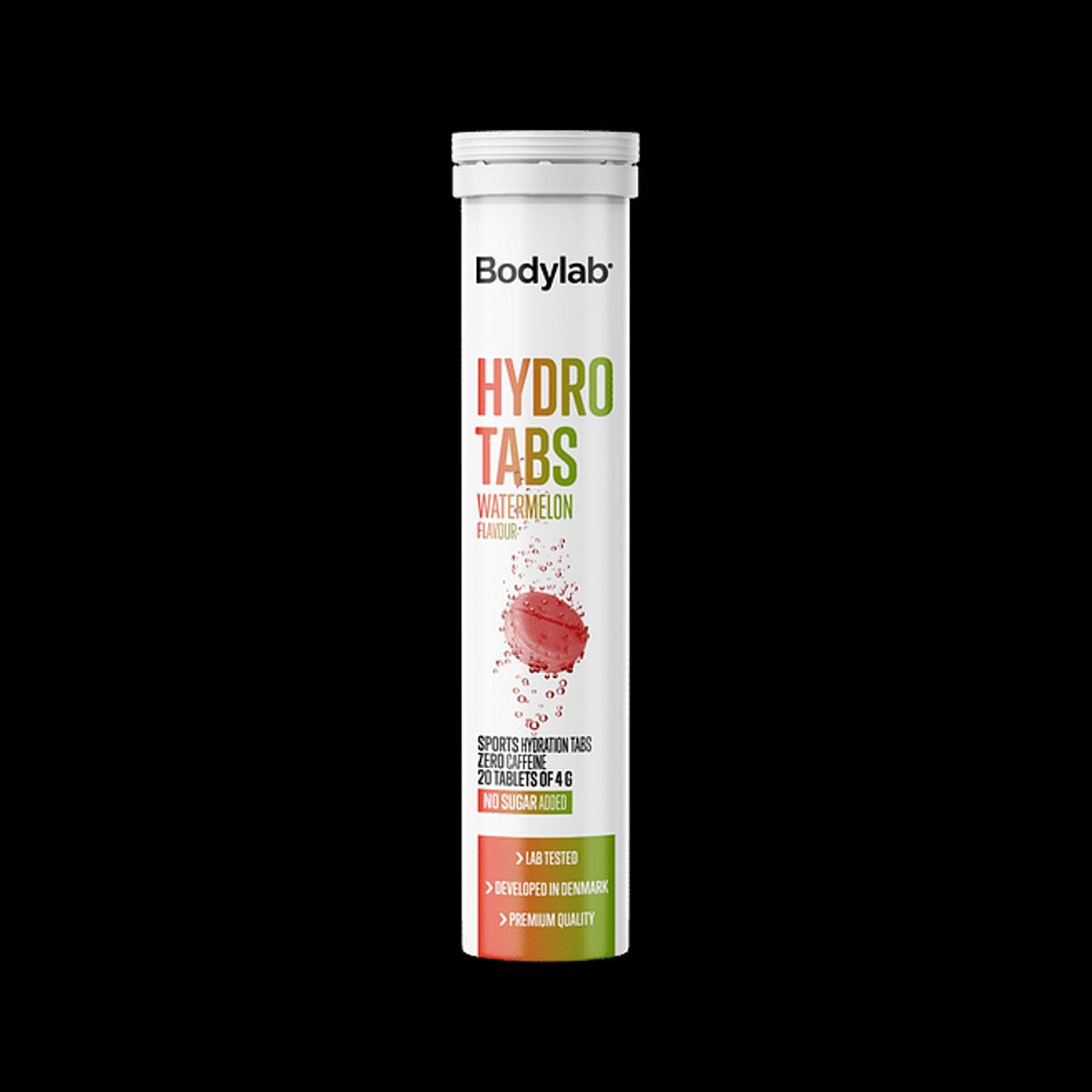 BODYLAB HYDRO TABS (1 X 20 STK) - WATERMELON (KOFFEINFRI)