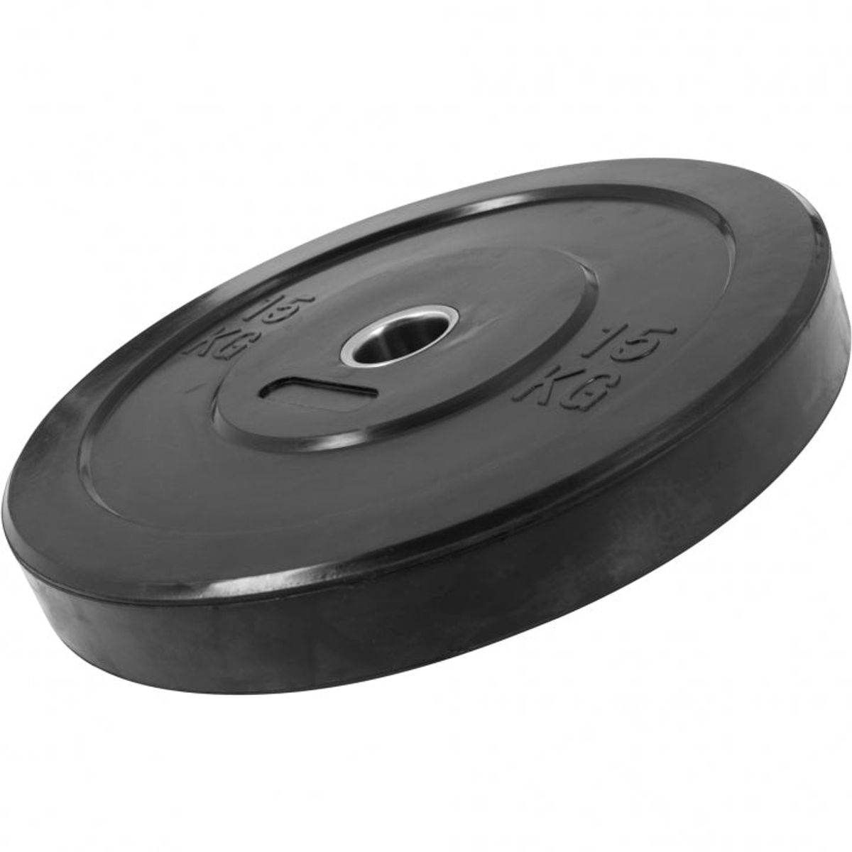 Gorilla Black Bumper Plate - 15 kg (50 mm) (RESTSALG)