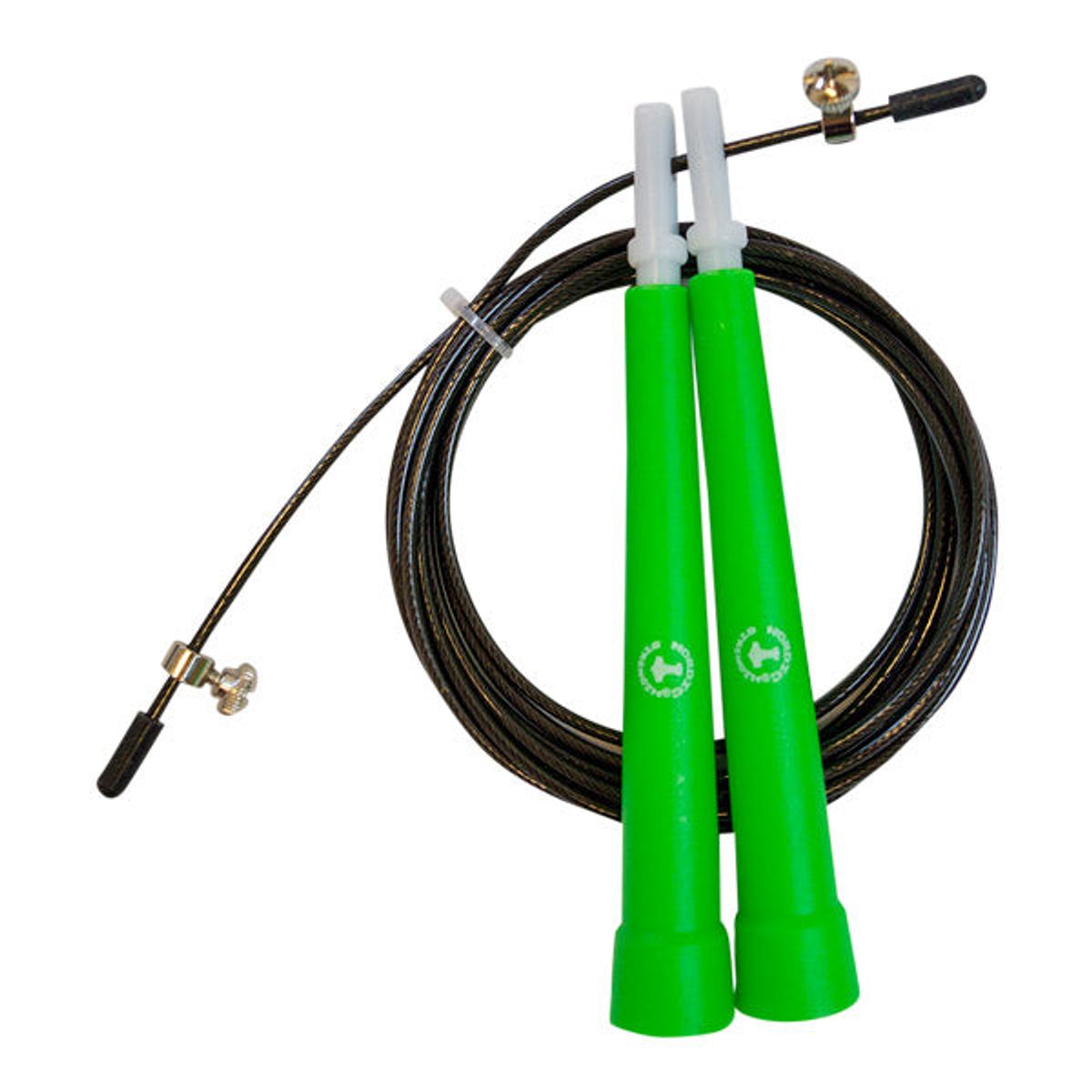 Speedrope PRO m/wire - Korte håndtag (14 cm)