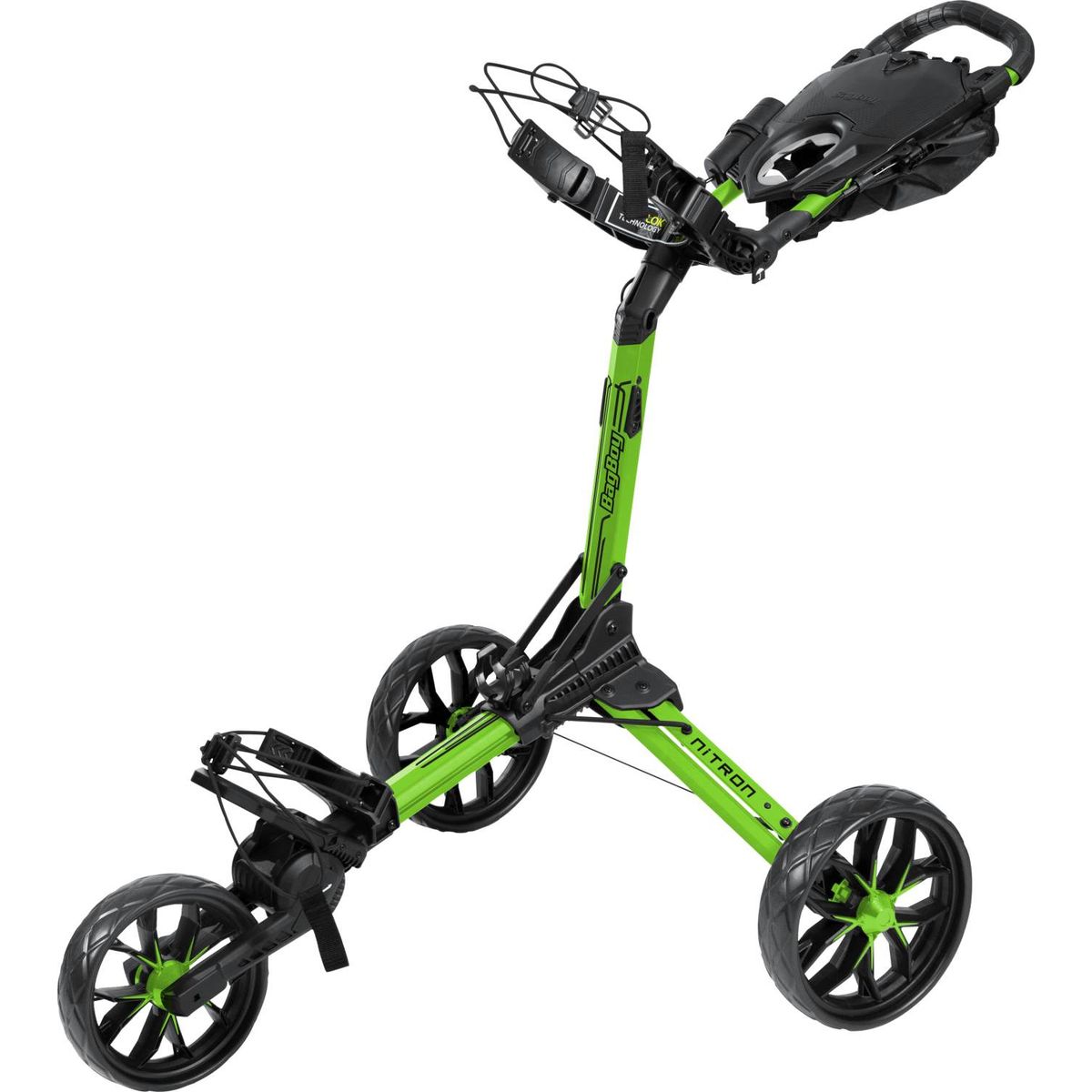 BagBoy Nitron Golfvogn - Lime/Sort