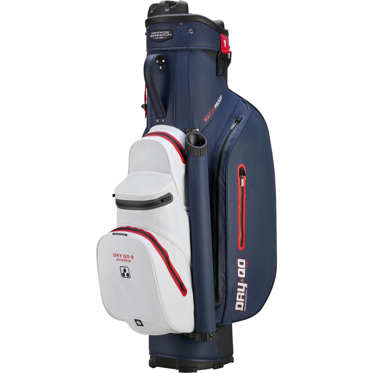 Bennington QO9 Vandtæt Vognbag - Navy/White/Red