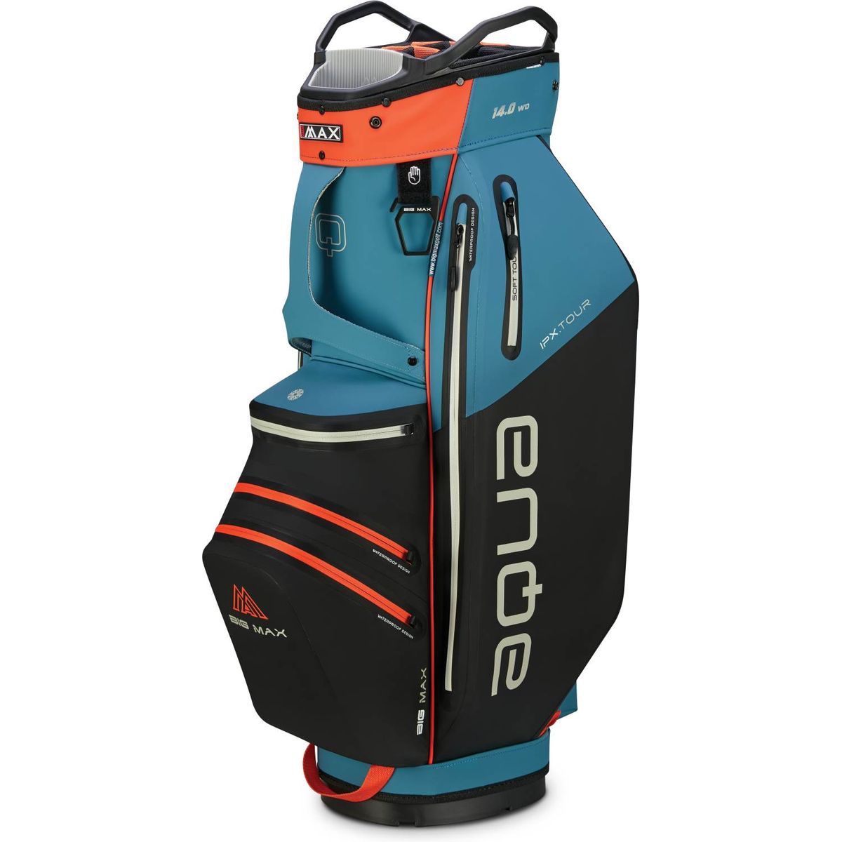 Big Max Aqua IPX Tour Vandtæt Vognbag - Black/Orange