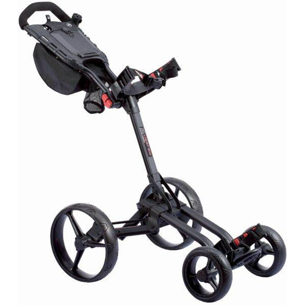 Big Max Wheeler Trolley Golfvogn - Black