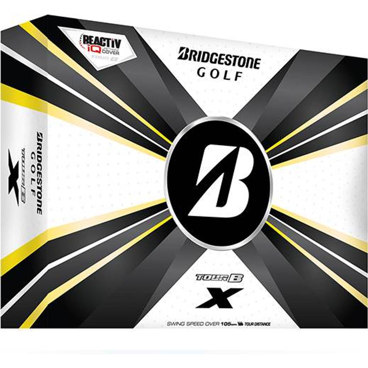 Bridgestone Tour B XS (2022) Logobolde - Hvid